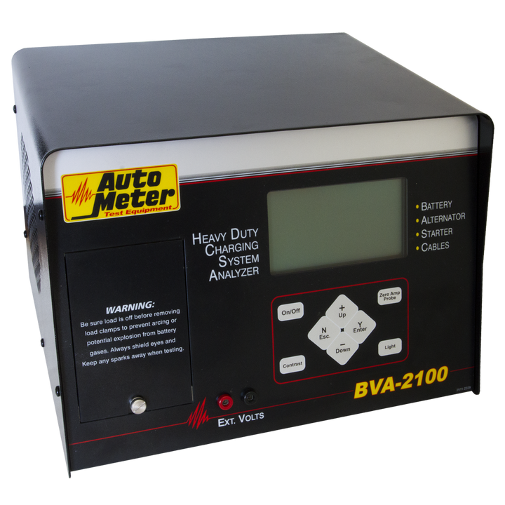 BVA2100; Heavy Duty Automated Electrical System Analyzer