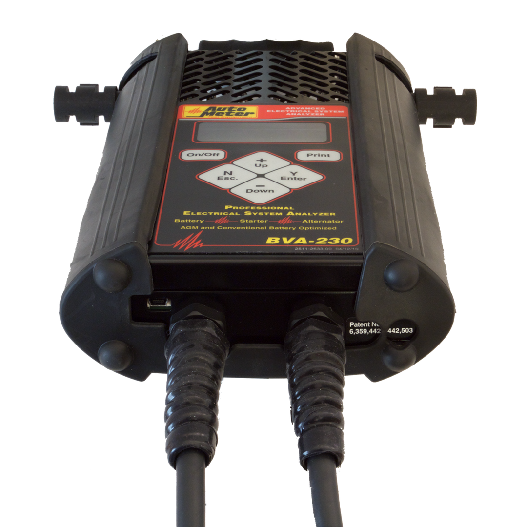 BVA-230; Professional Grade Intelligent Hand Held Electrical System Analyzer For 6V &amp; 12 Applications