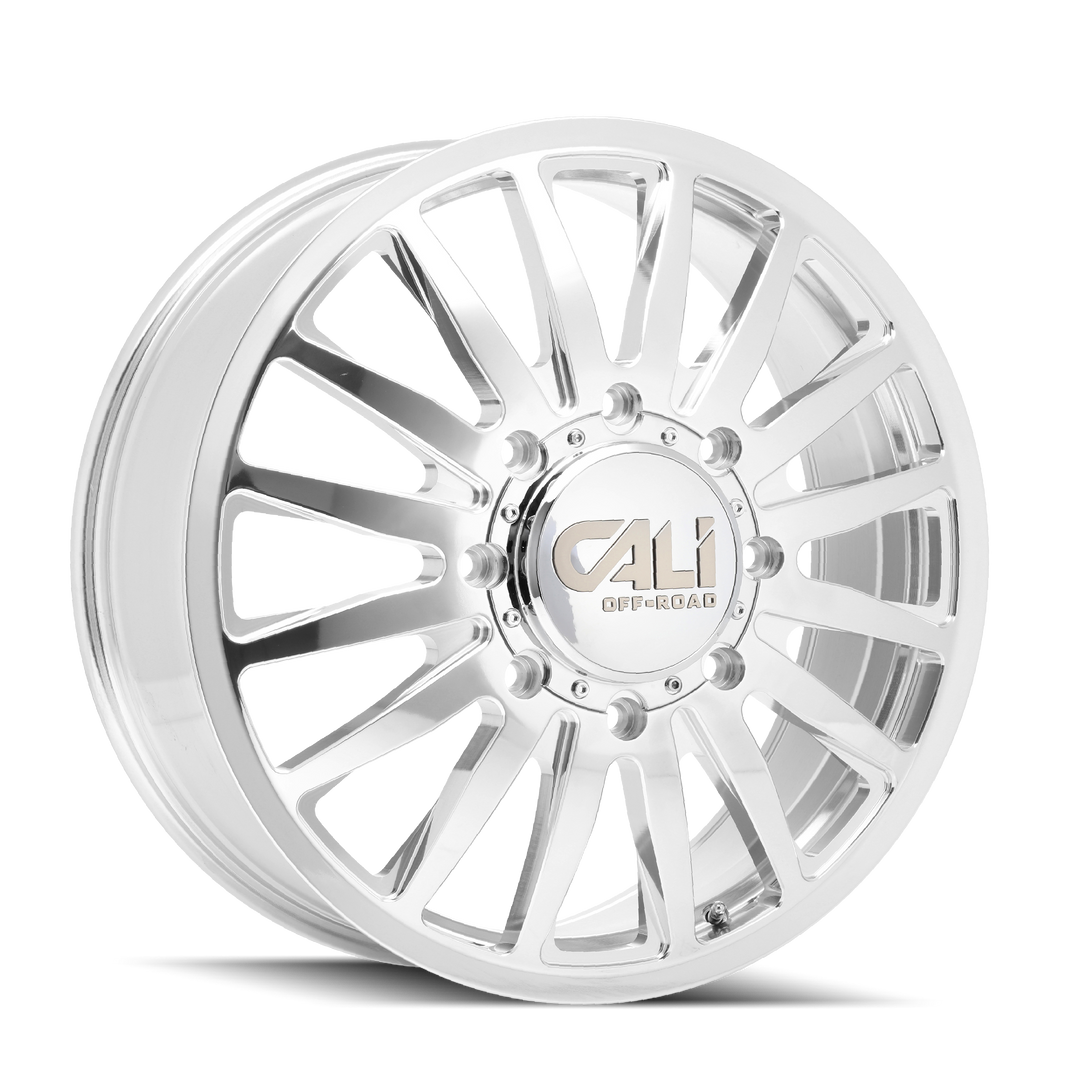 CALI OFFROAD SUMMIT DUALLY FRONT (9110) POLISHED - 9110D-22879PMF115
