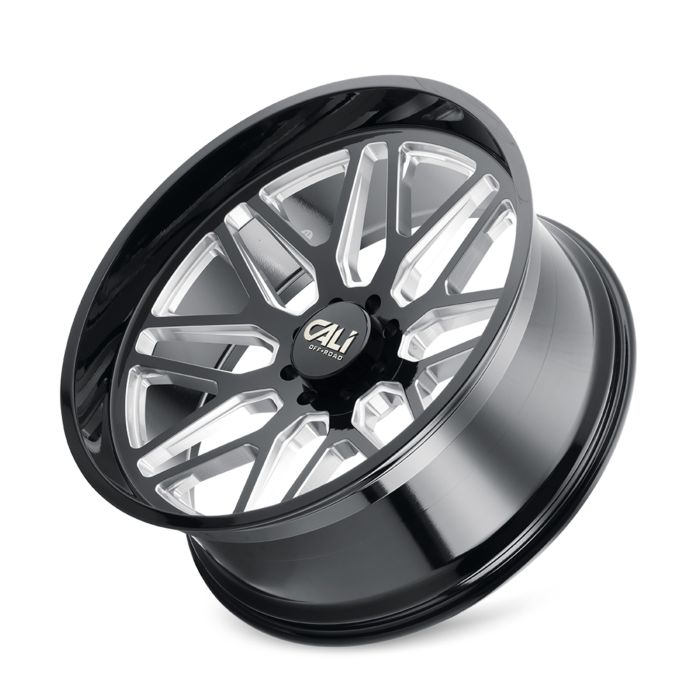 CALI OFFROAD INVADER (9115) GLOSS BLACK MILLED - 9115-26470BM