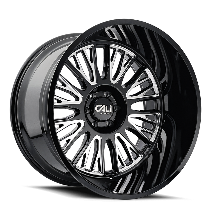 CALI OFFROAD VERTEX (9116) BLACK MILLED - 9116-26481BM