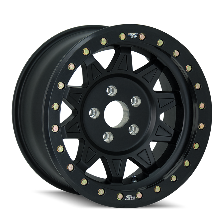 DIRTY LIFE ROADKILL RACE SATIN BLACK 17X9 5-127 -38MM 71.5MM 9302-7973MB38