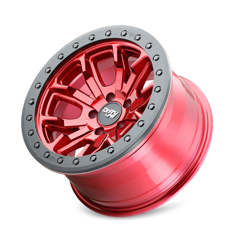 DIRTY LIFE DT-1 9303 CRIMSON CANDY RED 17X9 5-127 -12MM 78.1MM 9303-7973R12