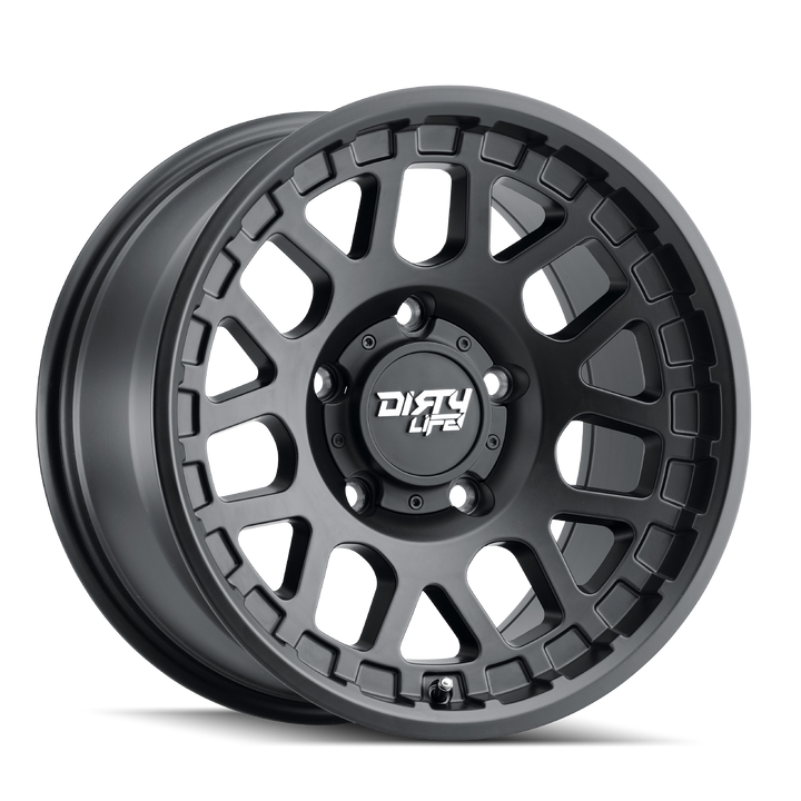 DIRTY LIFE MESA 9306 MATTE BLACK 17X9 6-139.7 0MM 106MM 9306-7983MB0