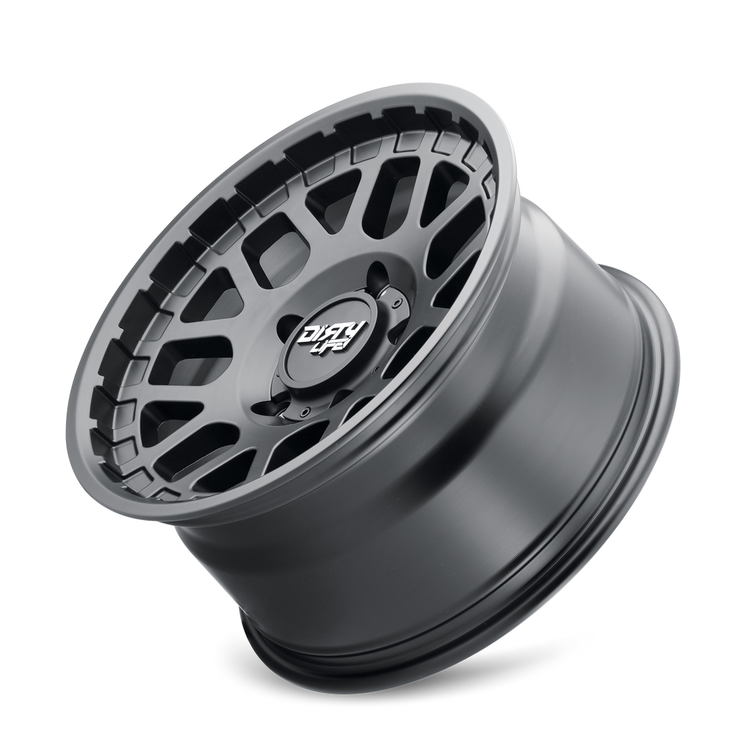 DIRTY LIFE MESA 9306 MATTE BLACK 17X9 6-139.7 -12MM 106MM 9306-7983MB12