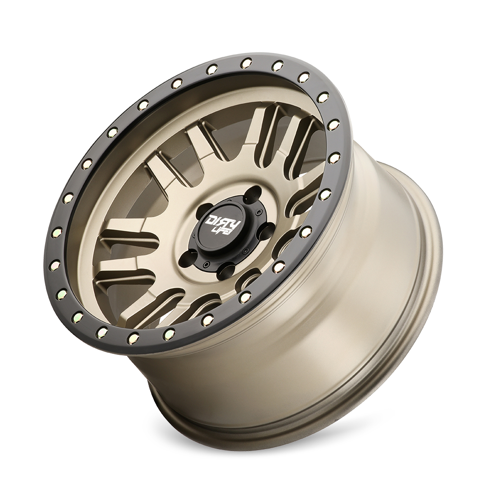 DIRTY LIFE CANYON PRO 9309 SATIN GOLD 17X9 6-139.7 -12MM 106MM 9309-7983MGD12