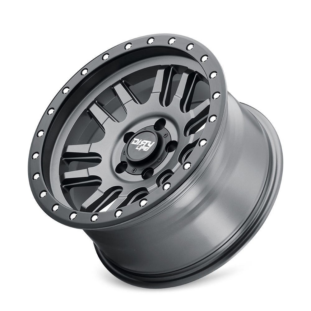 DIRTY LIFE CANYON PRO 9309 SATIN GRAPHITE 17X9 6-139.7 0MM 106MM 9309-7983MGT0
