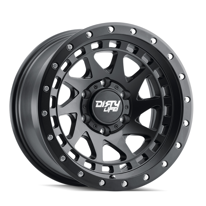 DIRTY LIFE ENIGMA PRO 9311 MATTE BLACK 17X9 5-127 -38MM 71.5MM 9311-7973MB38