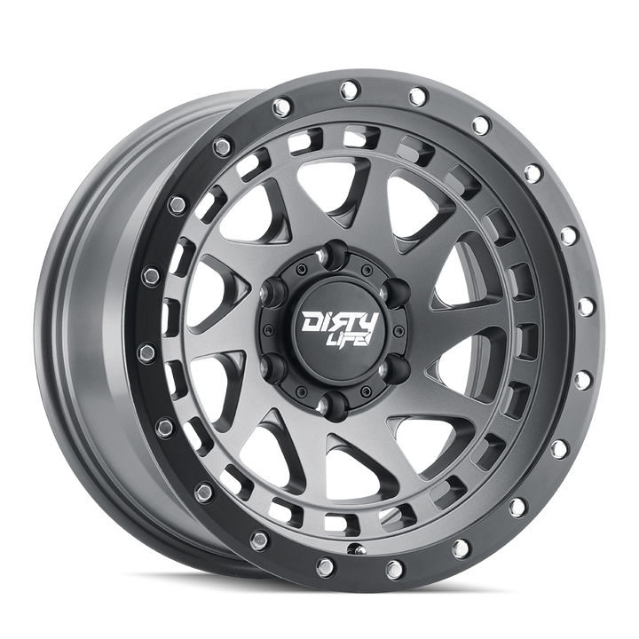DIRTY LIFE ENIGMA PRO 9311 SATIN GRAPHITE 17X9 6-139.7 -12MM 106MM 9311-7983MGT12