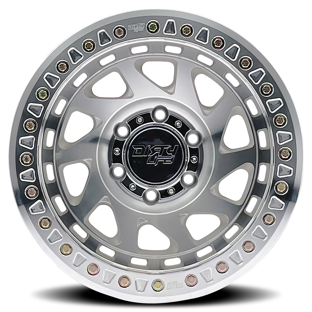 DIRTY LIFE ENIGMA RACE 9313 MACHINED 17X9 8-165.1 -12MM 130.8MM 9313-7981M12