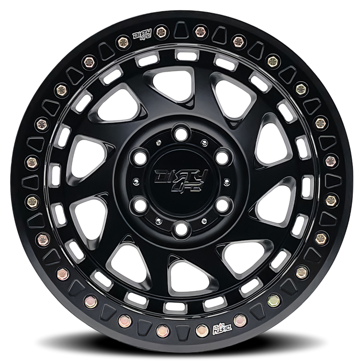 DIRTY LIFE ENIGMA RACE 9313 MATTE BLACK 17X9 5-127 -38MM 78.1MM 9313-7973MB38