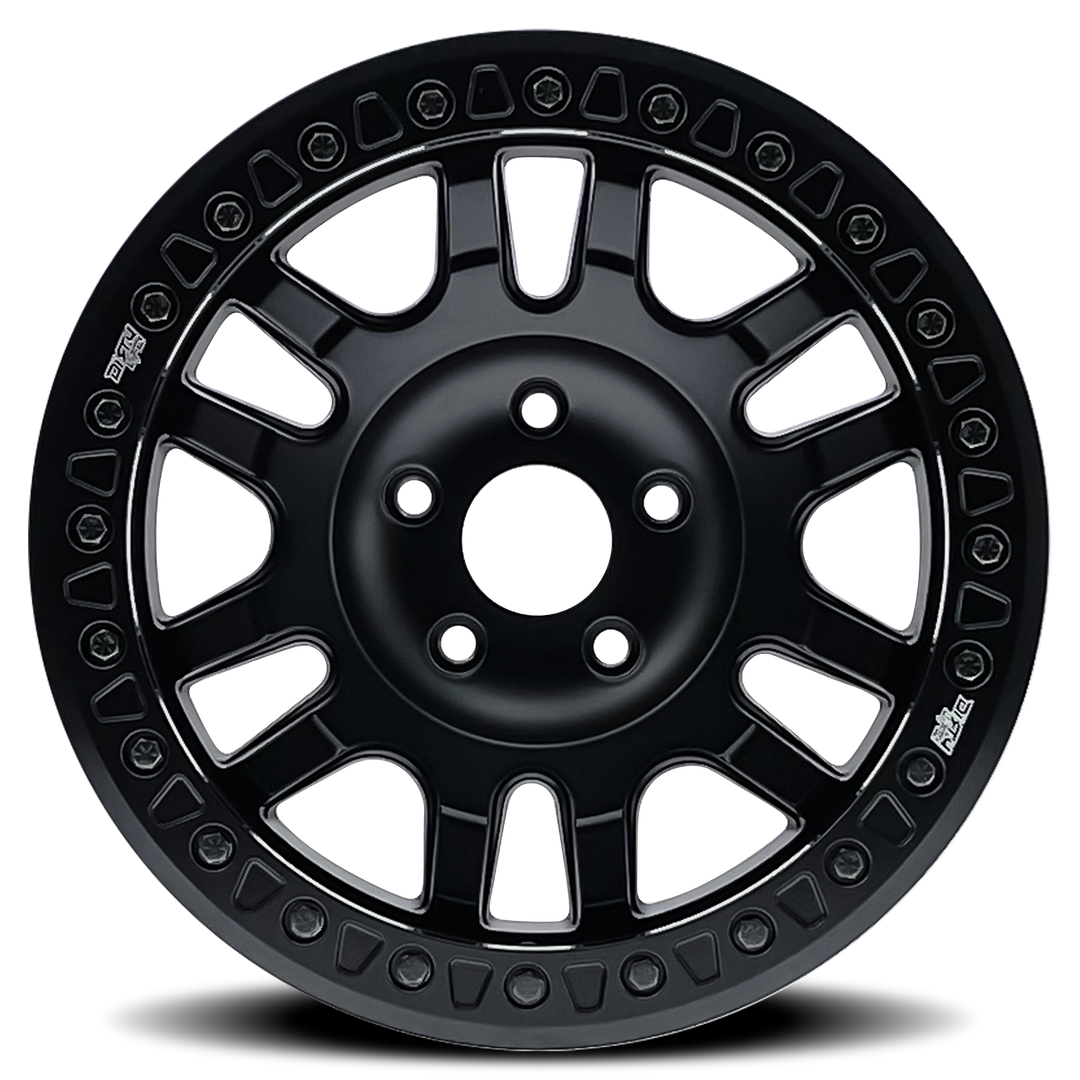 DIRTY LIFE CANYON RACE 9314 MATTE BLACK 17X9 5-127 -38MM 71.5MM 9314-7973MB38