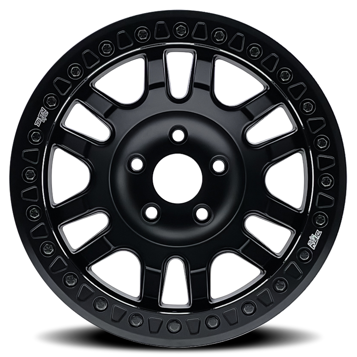 DIRTY LIFE CANYON RACE 9314 MATTE BLACK 17X9 5-127 -38MM 71.5MM 9314-7973MB38