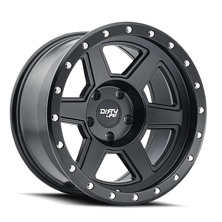 DIRTY LIFE COMPOUND 9315 MATTE BLACK 18X9 5-127 -12MM 78.1MM 9315-8973MB12