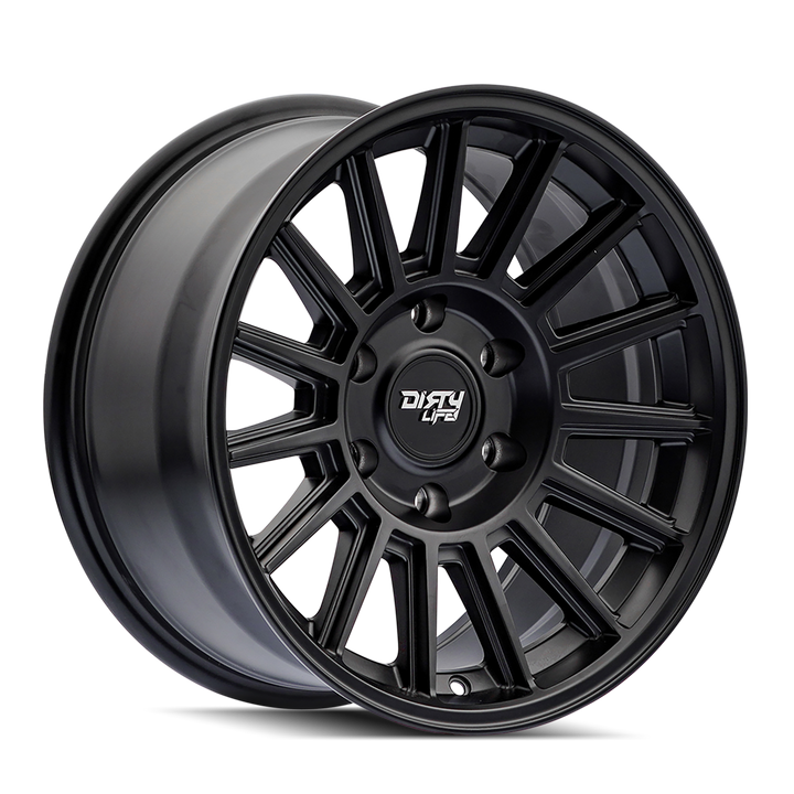 DIRTY LIFE JOURNEY 9316 SATIN BLACK 17X8.5 6-135 0MM 87.1MM 9316-7836MB