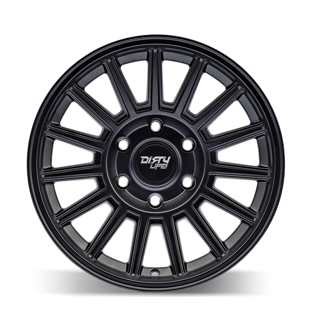 DIRTY LIFE JOURNEY 9316 SATIN BLACK 17X8.5 6-135 0MM 87.1MM 9316-7836MB