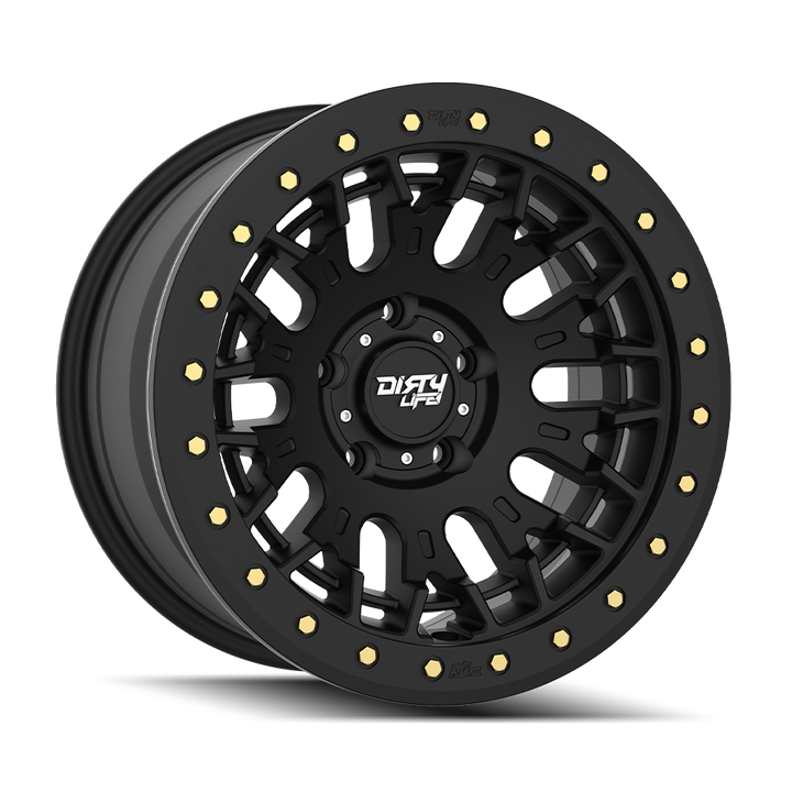 DIRTY LIFE DT-3 9317 SATIN BLACK 17X9 5-127 -38MM 78.1MM 9317-7973MB38