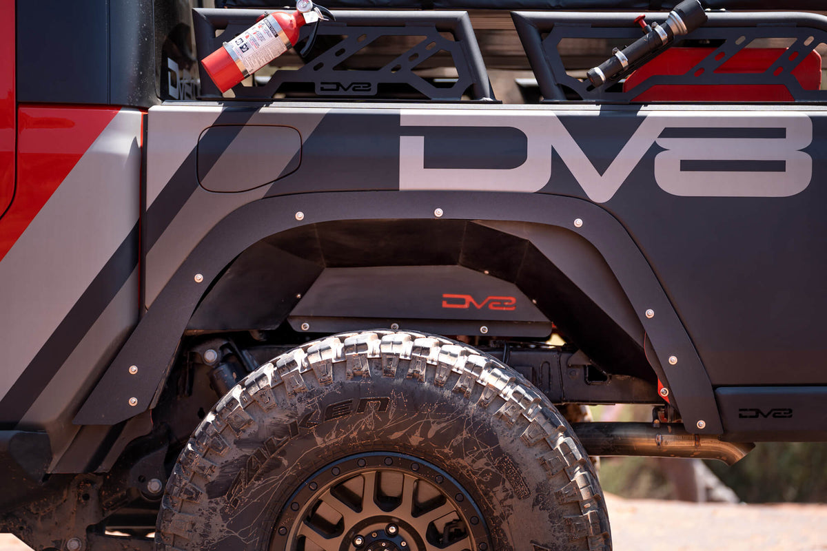 DV8 Offroad JT FENDER FLARE SET - FDGL-03 – NoLimit Accessories Inc.