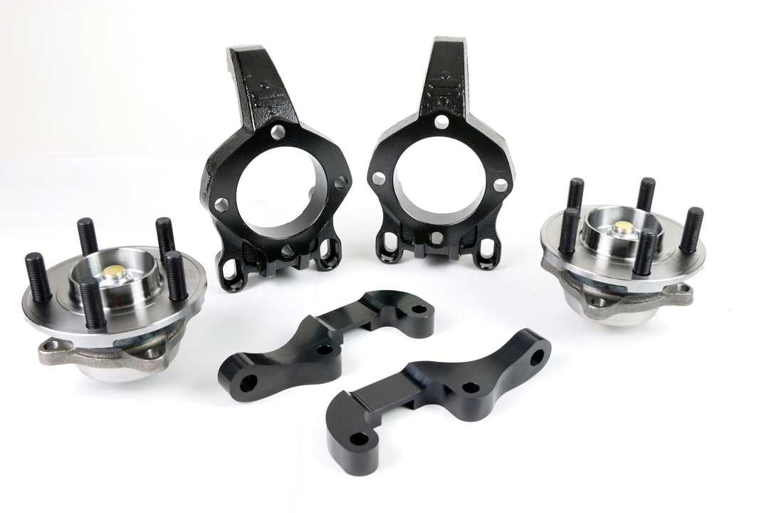 Front SLA Suspension System For 1979-1993 Mustang With Aftermarket K-member.