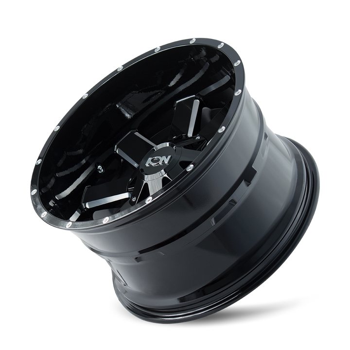 ION 141 GLOSS BLACK MILLED 20X10 8-180 -19MM 124.1MM 141-2178M