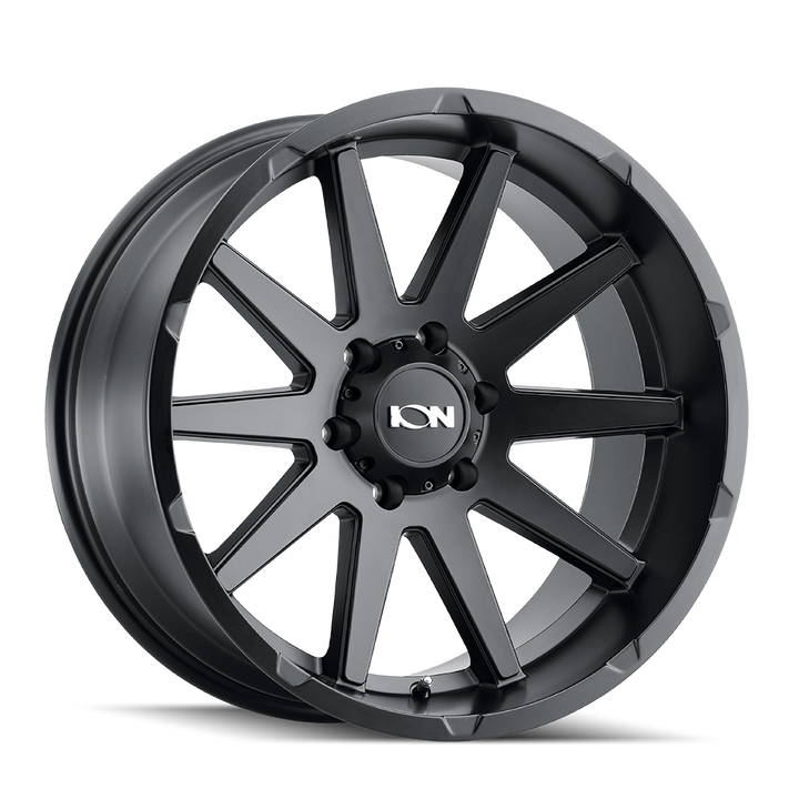 ION 143 MATTE BLACK 18X9 6-135 25MM 87.1MM 143-8936MB25