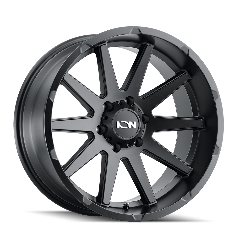 ION 143 MATTE BLACK 17X9 5-139.7 18MM 108MM 143-7985MB18
