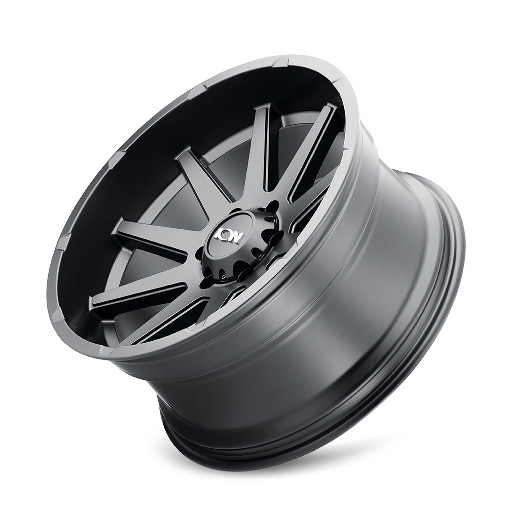 ION 143 MATTE BLACK 18X9 6-135 25MM 87.1MM 143-8936MB25