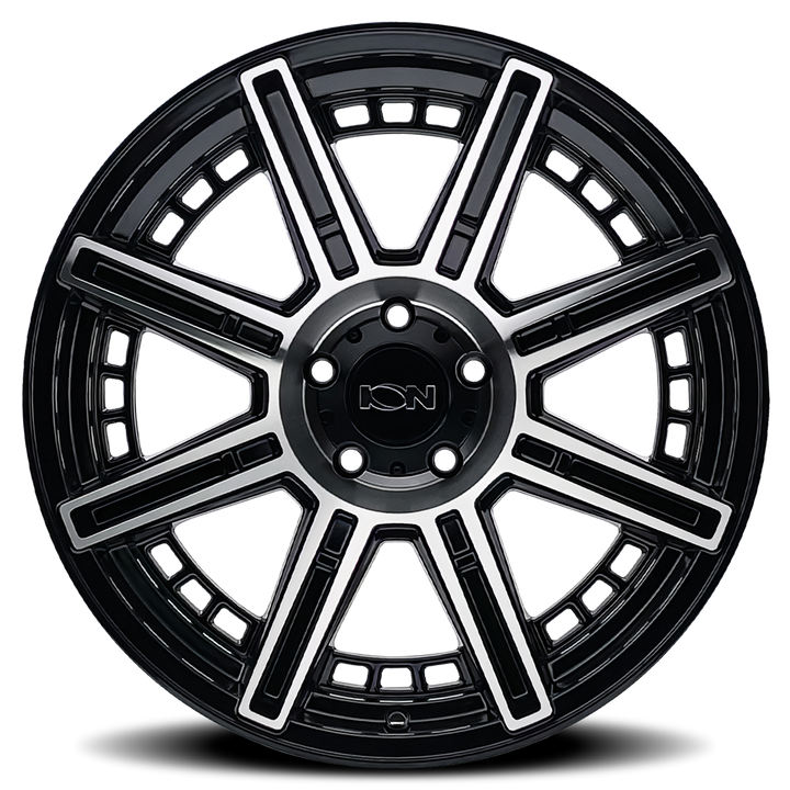 ION 149 GLOSS BLACK MACHINED 20X10 6-135 -24MM 87.1MM 149-2136B