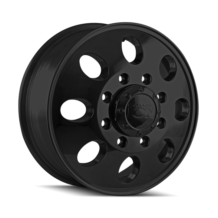 ION 167 MATTE BLACK 17X6.5 8-165.1 125.3MM 130.18MM 167-7681FMB