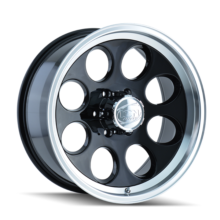 ION 171 GLOSS BLACK MACHINED 15X10 5-139.7 -38MM 108MM 171-5185B