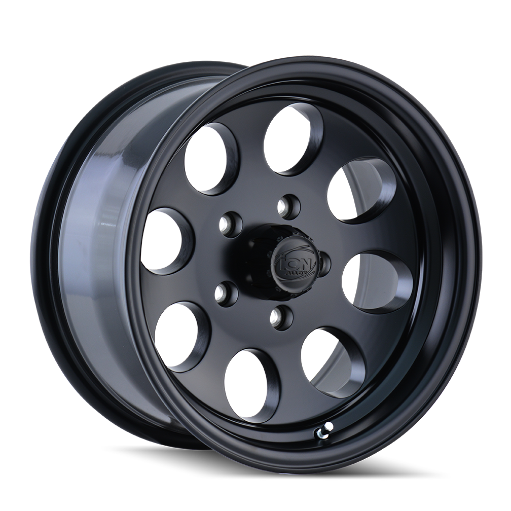 ION 171 MATTE BLACK 16X8 6-139.7 -5MM 106MM 171-6883MB