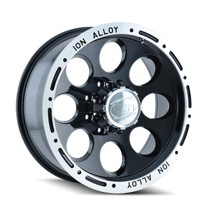 ION 174 GLOSS BLACK MACHINED 17X9 8-170 0MM 130.8MM 174-7970B
