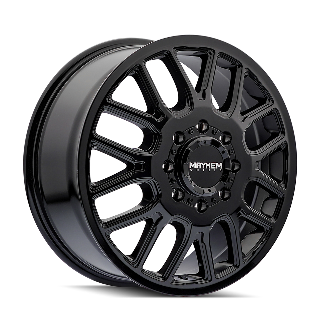 MAYHEM COGENT DUALLY 8107D GLOSS BLACK 20X8.25 8-200 115MM 142MM