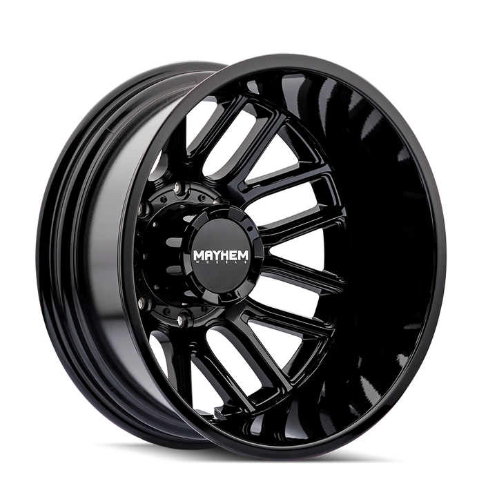 MAYHEM COGENT DUALLY 8107D GLOSS BLACK 20X8.25 8-200 -192MM 142MM