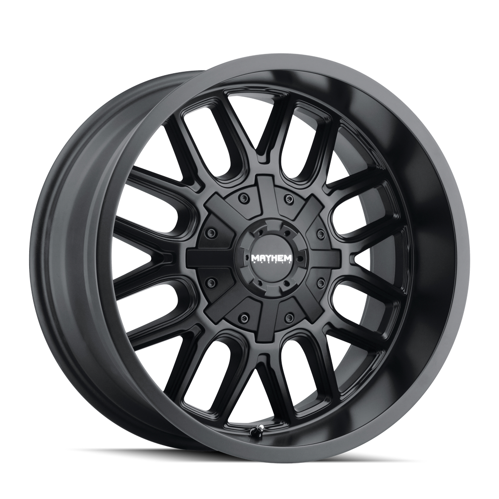 MAYHEM COGENT 8108 MATTE BLACK 18X9 8-165.1 0MM 130.8MM
