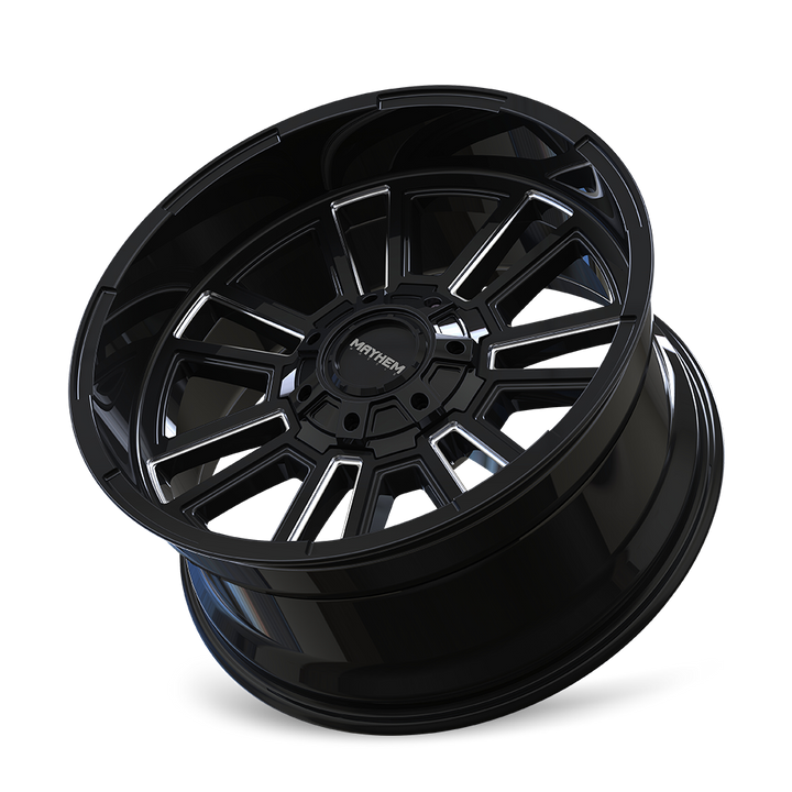MAYHEM APOLLO 8115 GLOSS BLACK MILLED 20X9 6-135/6-139.7 0MM 106MM