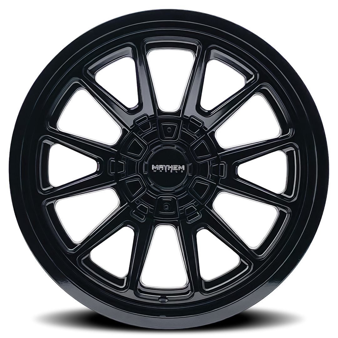MAYHEM INTREPID 8116 GLOSS BLACK 20X10 6-135/6-139.7 -24MM 106MM