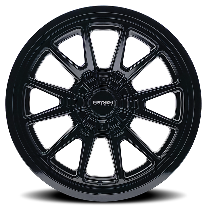 MAYHEM INTREPID 8116 GLOSS BLACK 20X9 8-180 0MM 124.1MM