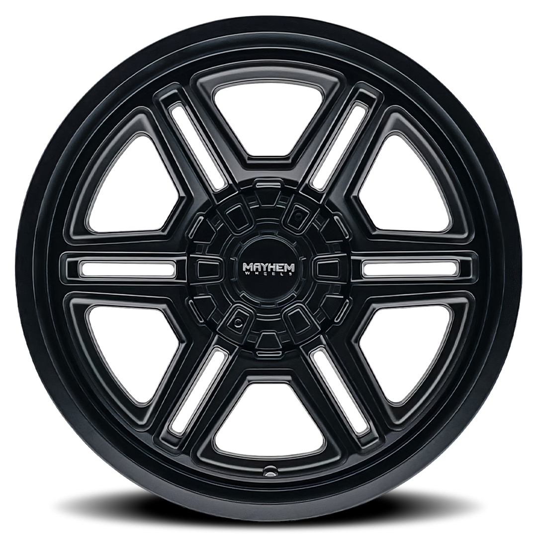MAYHEM HERMOSA 8117 MATTE BLACK 20X10 8-170 -25MM 125.2MM