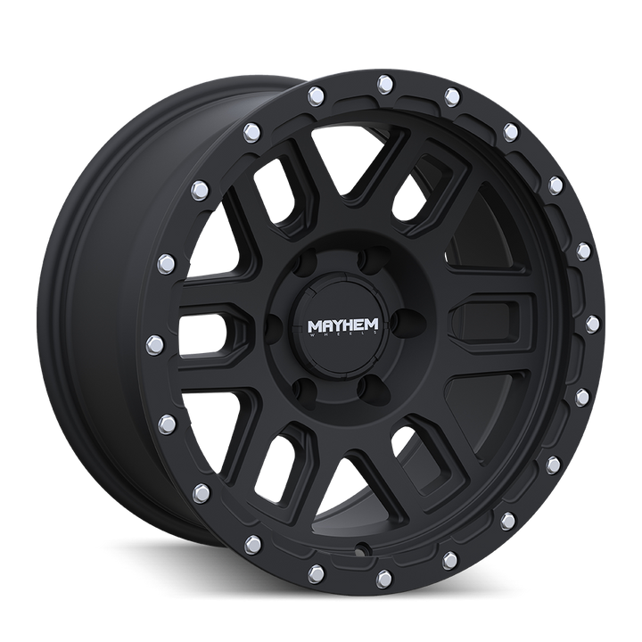 MAYHEM DELTA 8304 MATTE BLACK 17X9 6-139.7 -12MM 106MM