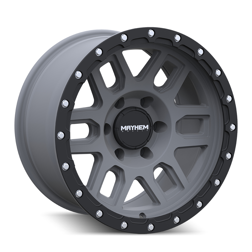MAYHEM DELTA 8304 MATTE GUNMETAL 17X9 5-127 -12MM 78.1MM