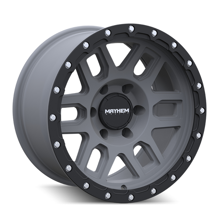 MAYHEM DELTA 8304 MATTE GUNMETAL 17X9 5-127 -12MM 78.1MM