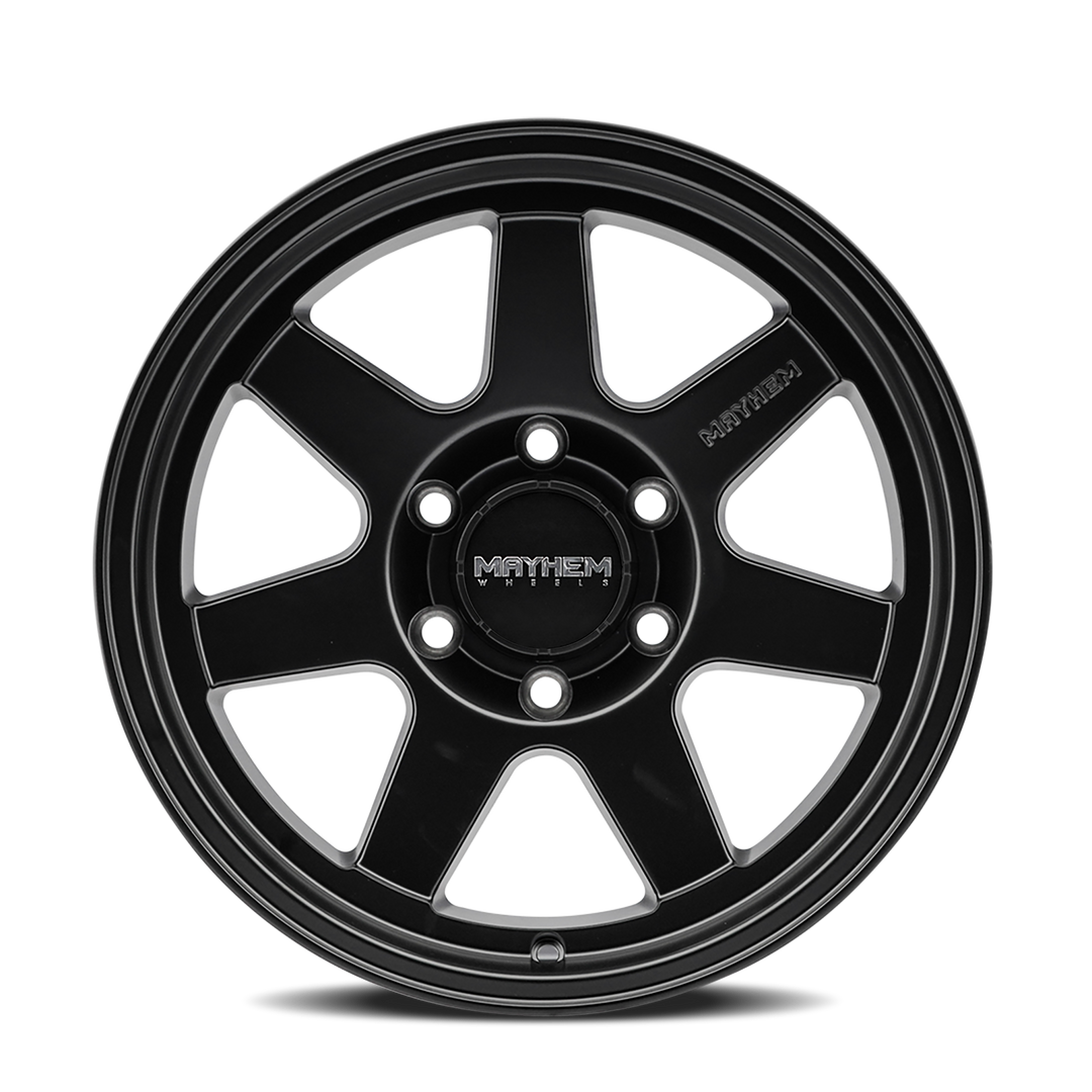 MAYHEM CONVOY 8307 SATIN BLACK 17X9 6-135 -6MM 87.1MM