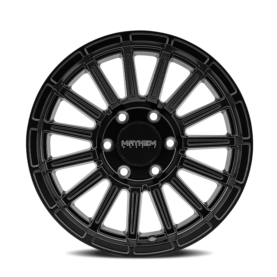 MAYHEM GRANITE 8309 SATIN BLACK 17X9 6-135 0MM 87.1MM