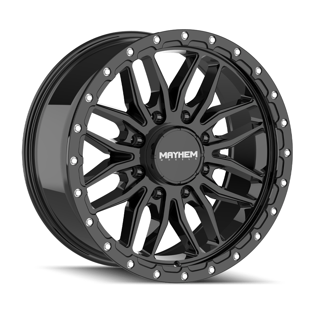 MAYHEM VECTOR 8310 GLOSS BLACK 17X9 8-165.1 18MM 125.2MM 8310-7981GB