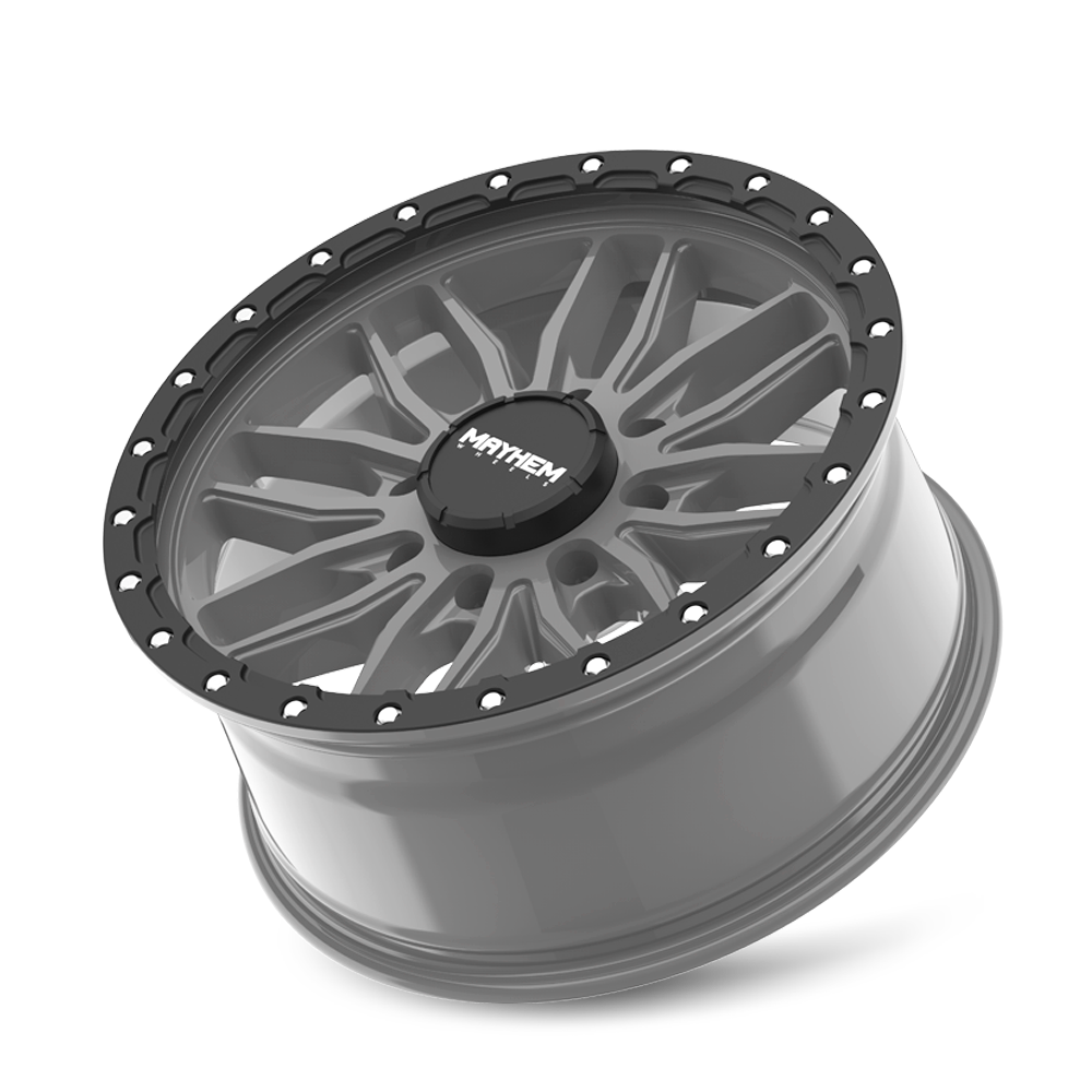MAYHEM VECTOR 8310 MATTE GUNMETAL BLACK LIP 20X9 8-180 18MM 124.1MM 8310-2978MGT