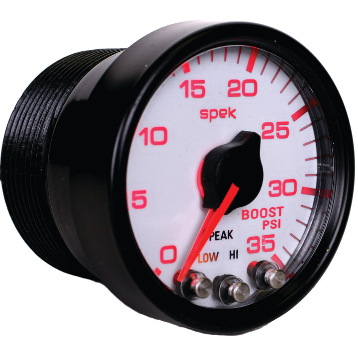2-1/16 In. BOOST 0-35 PSI SPEK-PRO WHITE/BLACK