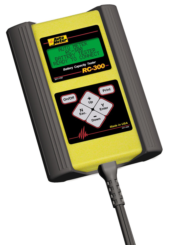 RC-300; Technician Grade Intelligent Handheld SLA And STANDBY Battery Tester For 6V &amp; 12 Applications