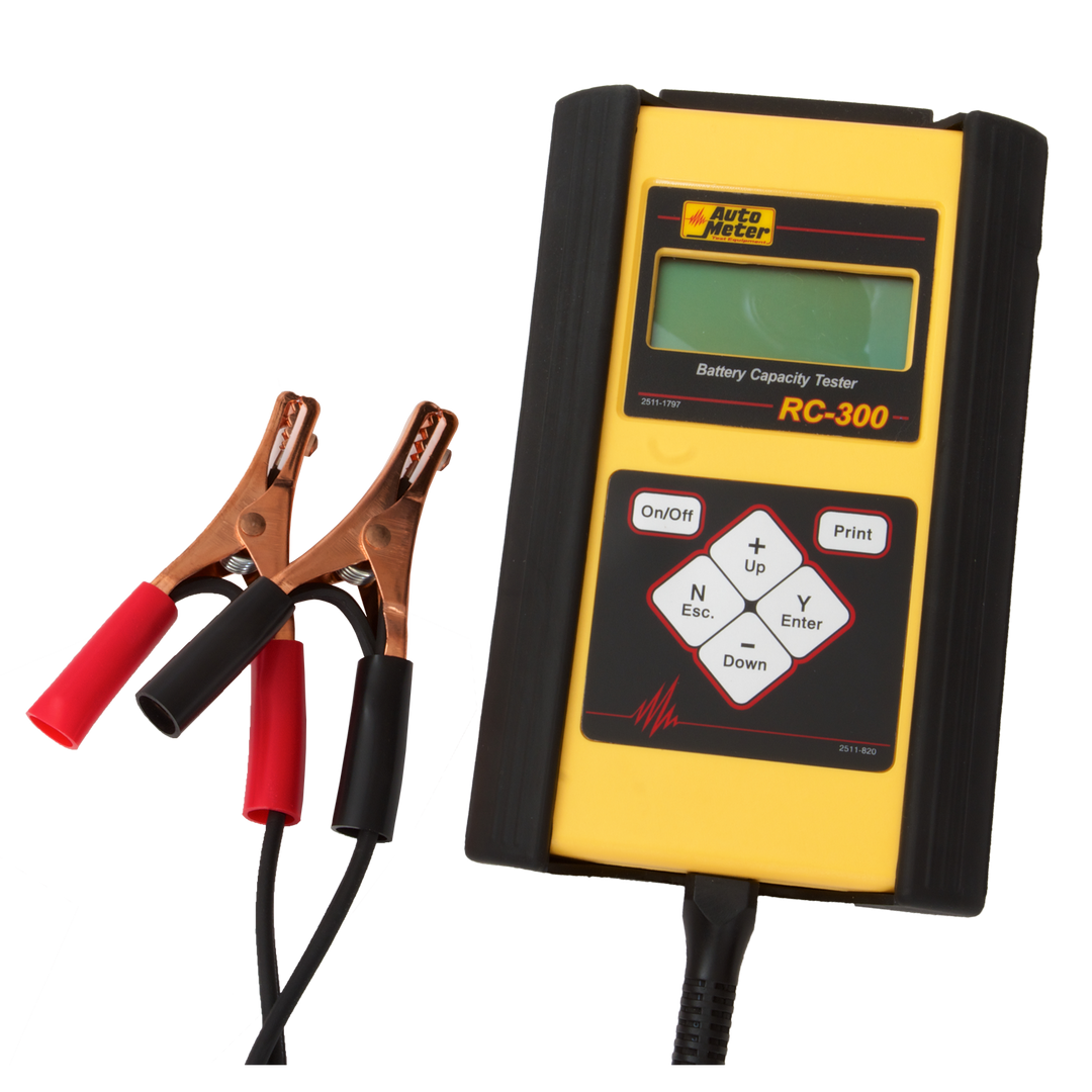 RC-300; Technician Grade Intelligent Handheld SLA And STANDBY Battery Tester For 6V &amp; 12 Applications