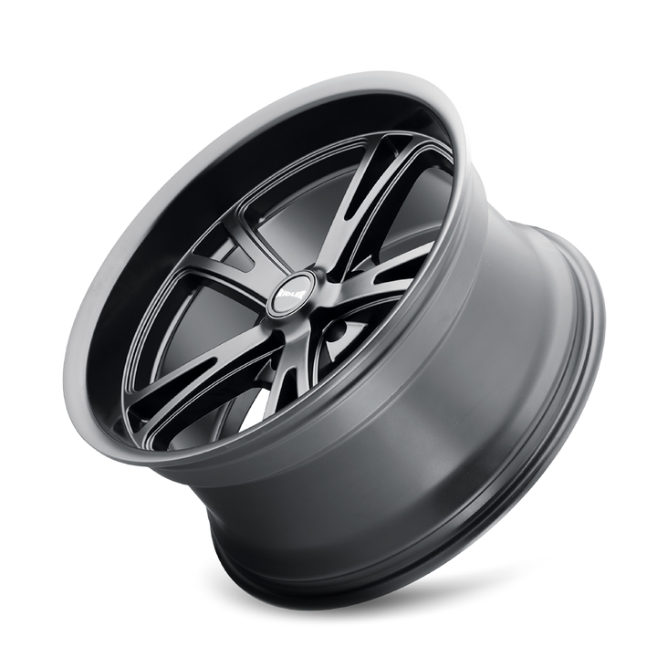 RIDLER 606 MATTE BLACK 20X9 5-115 18MM 72.62MM 606-2964MB